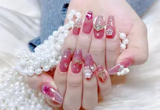 ネイル Mina🧸 韓国風ネイル🎀のネイルデザイン