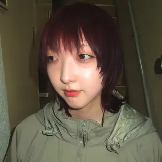 セミロング カラー タマキ/似合わせ カット/Wカラーのヘアスタイル