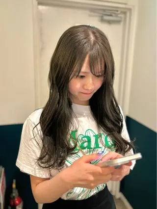 ロング ☁️RIKA☁️ @ri2_____bのヘアスタイル