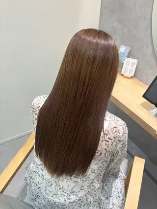 ロング カラー lien YURINAのヘアスタイル