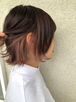 カラー R hair🧡 伊藤美和🤎のヘアスタイル