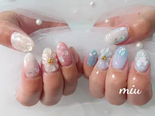 ネイル miu nail亀戸 Momokaのネイルデザイン