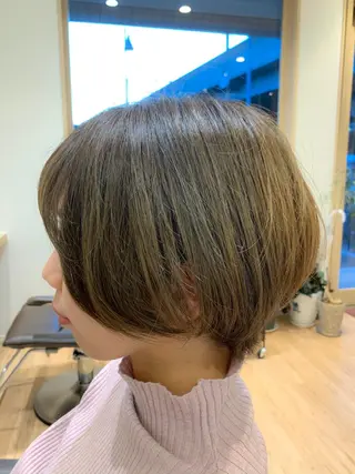 ショート 縮毛矯正/髪質改善 飯田公祐のヘアスタイル