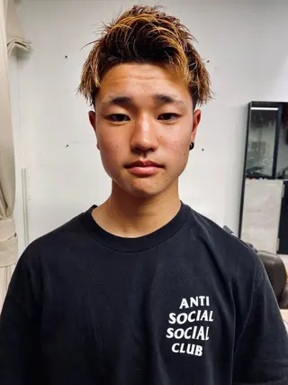 ショート メンズ MOTEL men's andshaving所属・鶴見 光のヘアスタイル