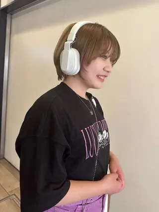 ショート カラー メンズ特化/ パーマChihoのヘアスタイル