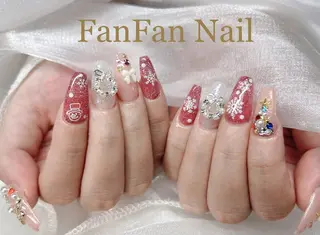 Fanfan  長さ出し専門のネイルデザイン