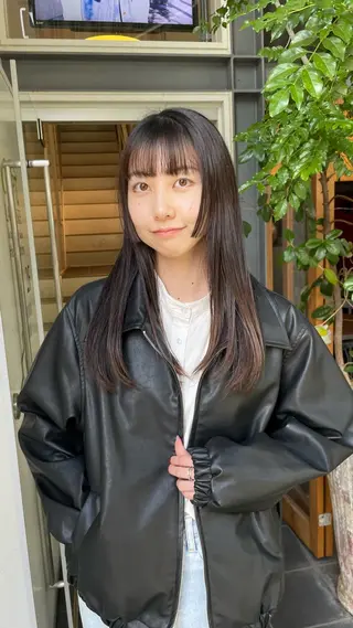 ロング 林本 南壱人のヘアスタイル