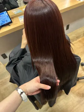 ロング ちかまつ かずやのヘアスタイル