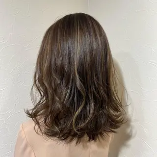 ミディアム カラー FUKUSHIMA 🔥のヘアスタイル