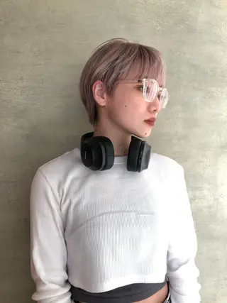 ショート カラー nex the salon所属・高橋 かのんのヘアスタイル