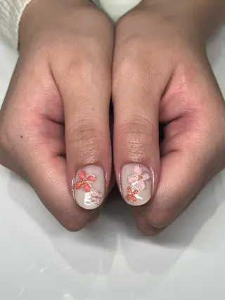 ネイル Ribbon佐野店 小泉のネイルデザイン