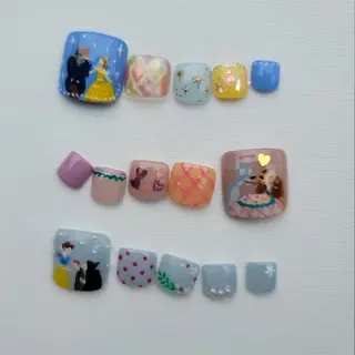 ネイル 🌲🌳🚪iiit o🌲🌳🌲のネイルデザイン