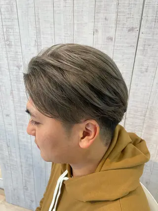 カラー メンズ 朝比奈 優之介のヘアスタイル