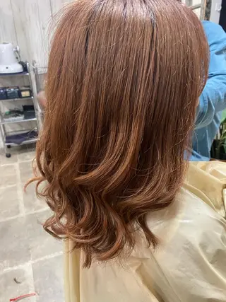 セミロング new.本川越店所属・くせ毛多毛特化 高橋　淳のヘアスタイル