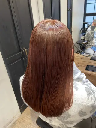 セミロング カラー 新宿 /透明感カラー レイヤー/NANAのヘアスタイル