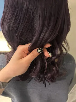 ミディアム カラー 【roro】 karinのヘアスタイル