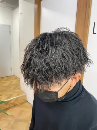 パーマ メンズ 立川/過去1の毛流れ パーマ/しゅーとのヘアスタイル