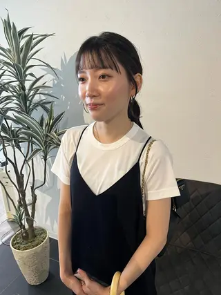 セミロング ショート/パーマ/ カラー/FUKOのヘアスタイル