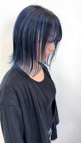 ミディアム 伊藤 一樹のヘアスタイル