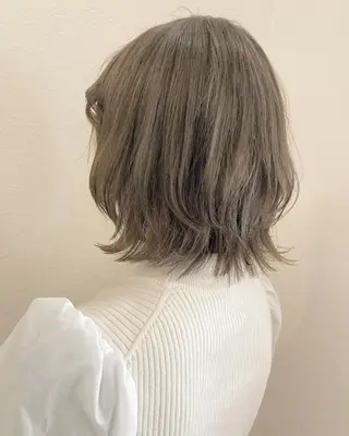 ミディアム カラー 店長 ✂️ムラカミ キラリのヘアスタイル