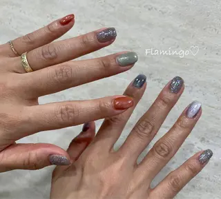 ネイル 40代からの爪を守る ×ケア重視サロン♡のネイルデザイン