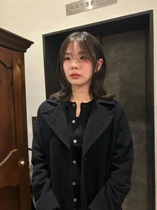 ミディアム カラー tete nico所属・似合わせ/ヘアカラー nanami🌸のヘアスタイル