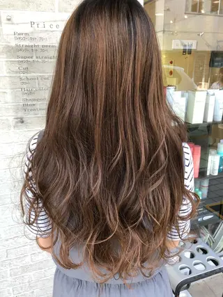 セミロング 西山 恵太郎のヘアスタイル