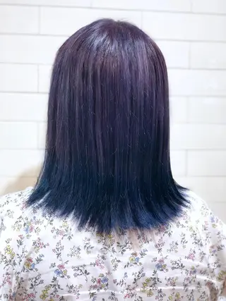 ミディアム 🤍髪質改善➕透明感 カラー🤍川上葵のヘアスタイル