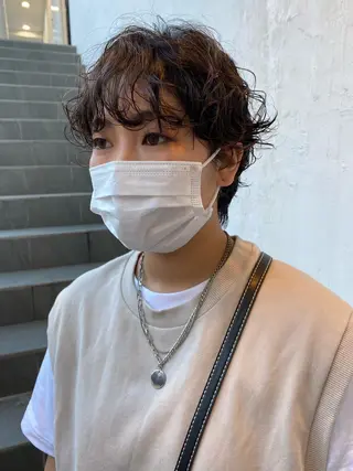 ショート パーマ パーマ、髪質改善 菊地美月のヘアスタイル