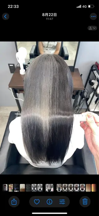 ロング 艶髪／トリートメント ⭐️KIRARI⭐️のヘアスタイル