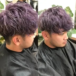 ミディアム Luanaメンズ 吉田のヘアスタイル
