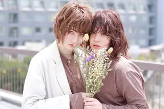 ミディアム カラー 韓国ヘア ♡tomimaのヘアスタイル