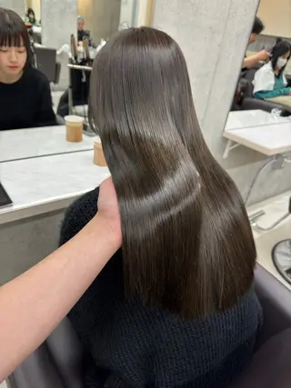 ロング Clore所属・うる艶ヘア♡韓国好き 透明感　shotaのヘアスタイル