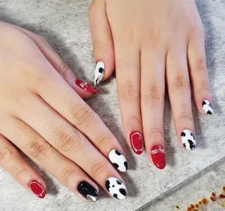 ミディアム Fa.Stella ファステラ のネイルデザイン