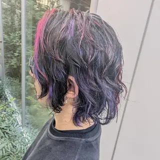 ショート カラー fuwat所属・秋葉原でカラーする なら🐉ちぇーたんのヘアスタイル