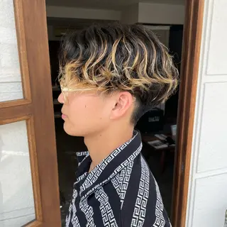 ショート パーマ メンズ 渡邉 聖希のヘアスタイル
