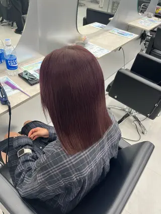 カラー pink hair 🩷mayu🩷のヘアスタイル