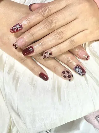 ネイル EE.Nail所属・FuFu.Nail 2️⃣番のネイルデザイン