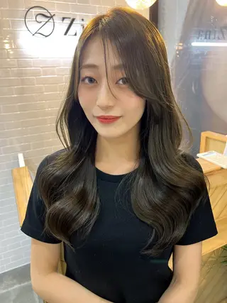 ロング Zina西新 井上貴幸のヘアスタイル