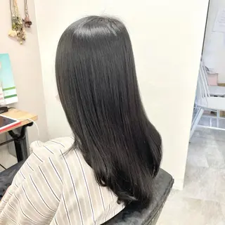 ロング カラー 🔵暗髪　特化🔵 梅田・増田のヘアスタイル