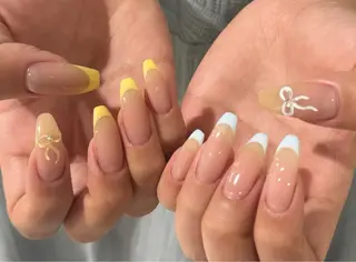 ネイル amiLe_ Yukino🎀のネイルデザイン