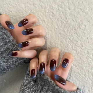 カラー ネイル scre as Etelのネイルデザイン