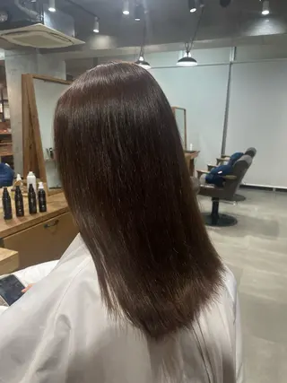 セミロング カラー 🌵小俣 来🌵のヘアスタイル