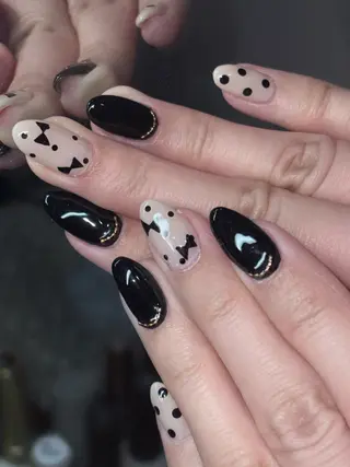 ネイル NES NAIL所属・さゆり￤推しキャラ ￤ロングネイル🩷のネイルデザイン