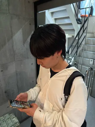 ショート メンズ 坂井 琉生のヘアスタイル