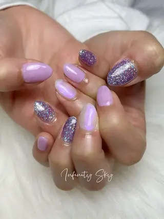 ネイル infinity skyのネイルデザイン