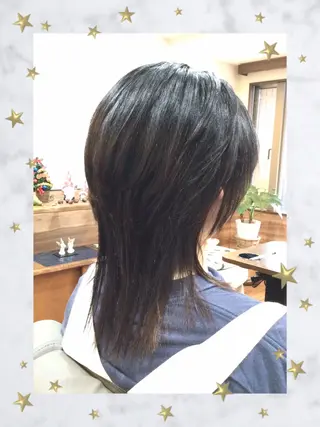 セミロング Annon プライベートサロンのヘアスタイル