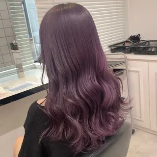 ミディアム カラー 🎀🧁ダメージレス 艶髪カラー🧁🎀のヘアスタイル