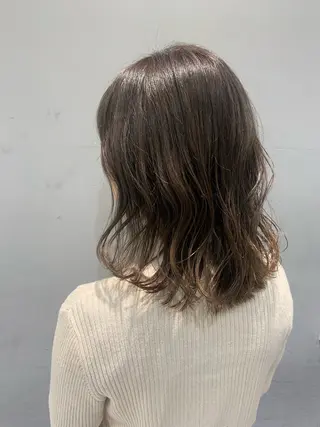 ミディアム カラー 髪質改善/縮毛矯正 🎀小林 唯 🎀のヘアスタイル