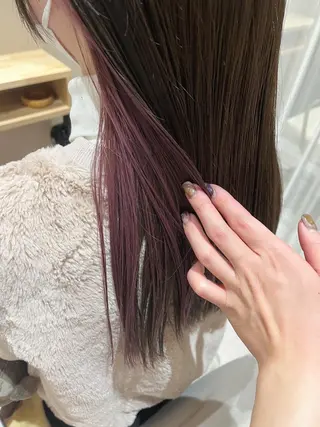 ロング カラー SALOWIN京都河原町suite店所属・うる艶カラー/ 髪質改善/arisaのヘアスタイル